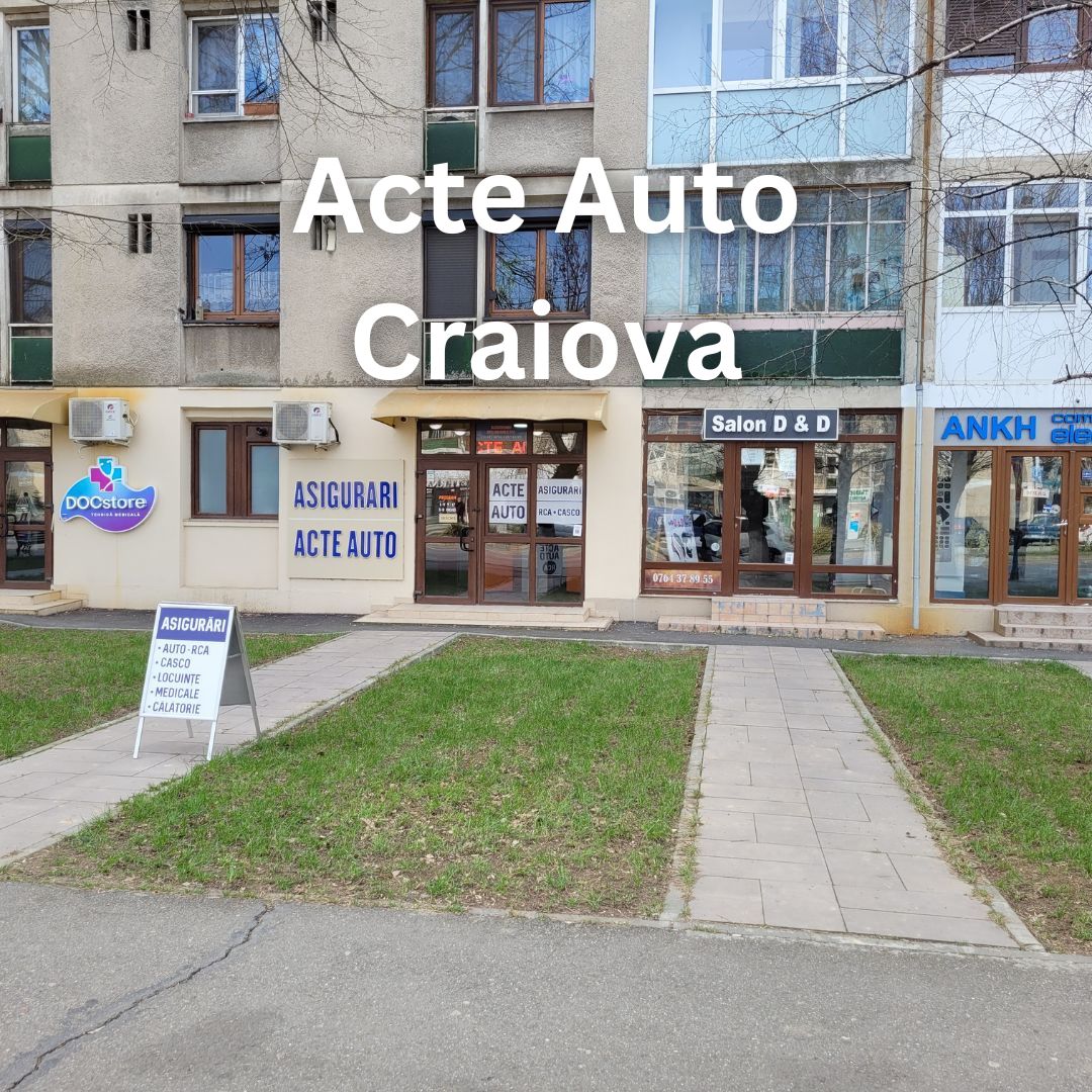 Birou acte auto Craiova